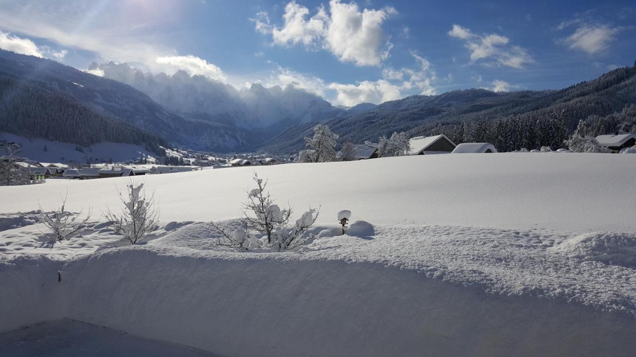 Appartement Alpenblick Gosau Buitenkant foto