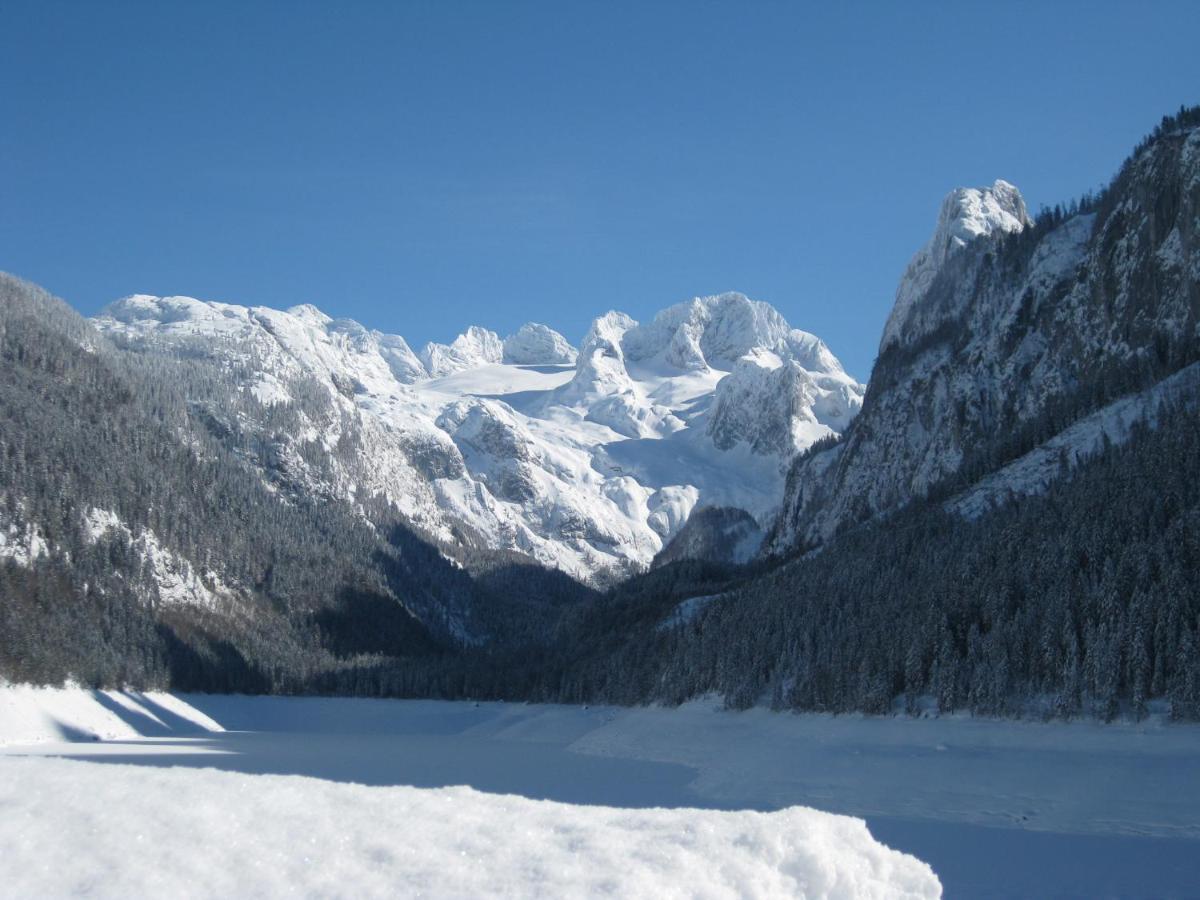 Appartement Alpenblick Gosau Buitenkant foto