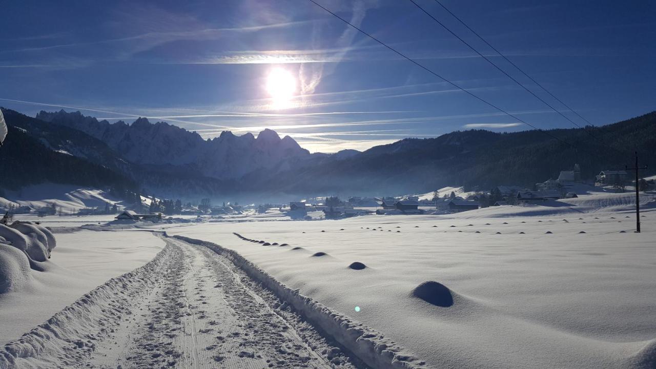 Appartement Alpenblick Gosau Buitenkant foto